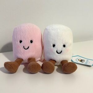 Jellycat Pink & White Marshmallows